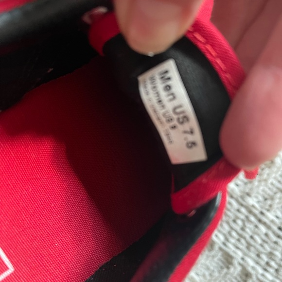 Red Vans - Picture 2 of 2